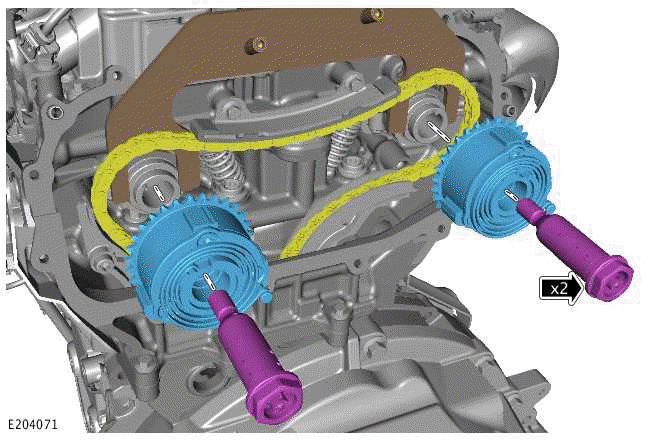 Lower Timing Chain - Ingenium I4 2.0l Petrol